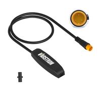 Varstrom Metal Gear Shift Sensor for BAFANG - Compatible with BBS02B BBS01B HD Mid Drive Kit, Gear Cable for 8fun Electric Bike Conversion Kit BBS02 BBS01, with 3Pin Male Connector