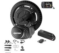 Varstrom TSDZ 48V 500W Mid Drive Kit TSDZ-2B New Version Electric Bike Conversion Kit with 48V 13Ah Downtube Battery and EKD01 Multi-language Ebike Display for BB68mm-73mm Mountain Bike