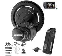 Varstrom TSDZ 48V 500W Mid Drive Kit TSDZ-2B New Version Electric Bike Conversion Kit with 48V 20Ah Downtube Battery and EKD01 Multi-language Ebike Display for BB68mm-73mm Mountain Bike