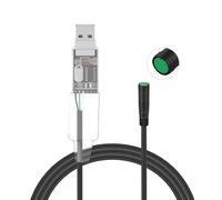 Varstrom USB Programming Cable for BAFANG - Compatible with BBS02B BBS01B HD Mid Drive Motor Kit, Ebike Component for 8fun BBS02 BBS01 1000W 750W 500W 250W Electric Bike Conversion Kit - 100cm