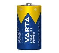 Varta Longlife Power Alkaline Baby C Battery - 2 pcs