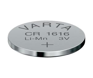 Varta 06616101401 Lithium CR1616 3V 55mAh Button Cell Battery