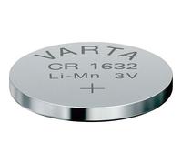 Varta CR1632/6632 Lithium Button Cell Battery 6632101401 - 3V