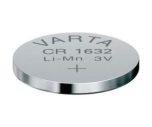 Varta 06632101401 Lithium CR1632 3V 140mAh Button Cell Battery