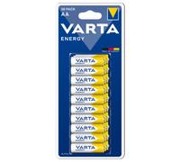 Varta Energy Batteries (AA Mignon Alkaline Battery Pack of 30)