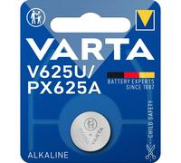 VARTA Batteries V625U/PX625A Coin Cell, Pack of 1, Alkaline Special 1.35 V | child-safe packaging, for clinical thermometer, heart-rate monitor, car key, remote control, scales or calculator