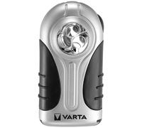 VARTA SILVER LIGHT 16647 FLASHLIGHT MULTI LED 28 LUMENS 3 AAA INCLUDED CLIP NEW