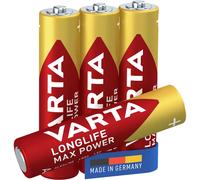 Varta 1x4 Longlife Max Power Micro Aaa Lr03 Battery