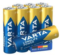 Varta Longlife Power 1.5V Aa Batteries, Pack Of 8