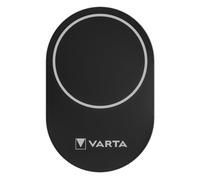 VARTA Mag Pro Wireless Car Charger 15W (Smartphone Holder and Wireless Charger in One, MagSafe Compatible, Qi Compatible) with Car Mount and USB Type C Cable, Black