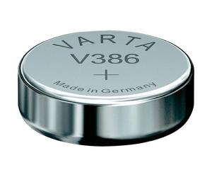 Varta 386101111 Silver Oxide SR43 1.55V 115mAh Button Cell Battery