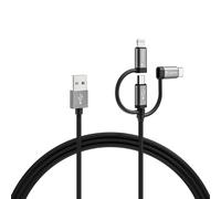 Varta 3in1 Speed Charge & Sync cable (USB A to Micro USB, USB Type C, Lightning)