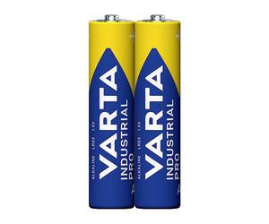 Varta 4003211302 Industrial Pro AAA Battery 1.5V Alkaline 2 pcs