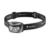 VARTA Outdoor Sports H30R Pro Rechargeable LED Headlight (incl. Wireless Charging Station, IPX7, dimmable, Shock Proof, Swivel Head, 3 Years Guarantee) Black for Outdoor, Running, Hiking, Cycling
