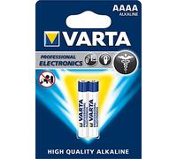 Varta 4061101402 - Pack of 2 AAAA Alkaline Battery, 1.5 V) Silver