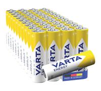 Varta 4106229391 Energy AA Batteries 1.5V 40 pcs Long-Life Leakproof