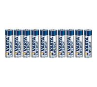 Varta 4106229410 Alkaline AA 1.5V Battery Pack of 10