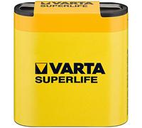 Varta 42341 Zinc-Carbon 4.5 V Non-rechargeable Battery - non-rechargeable batteries (Zinc-Carbon, 4.5 V, Yellow, Blister, 80 mm, 23.5 mm)