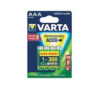 Varta 43471 AAA (Micro)/HR03 (5703) - 1000 mAh - Low-self-discharge NiMH battery (ready-to-use) 1.2 V
