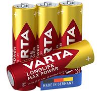 VARTA 4706 Longlife Max Power AA Mignon LR06 Alkaline Battery (4-pack)