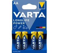 Alkaline Battery Varta LR6 AA 1,5 V 2930 mAh High Energy (4 pcs) Blue