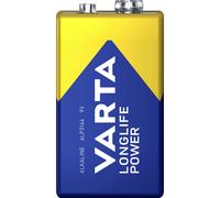 Varta 4922121111 Longlife Power 9V Battery Pack 580mAh 20 pcs