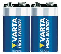 Varta Longlife Power 9V Alkaline Battery - Pack of 2 - Packaging May Vary