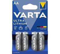 Varta 4x Lithium Battery AA-Blister Card | VARTA-6106/4B