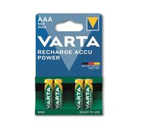 Varta 56743101404 RECH.AC.Power AAA 550mAh 1.2V Rechargeable Batteries
