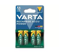 Varta 56746101404 - Blx4 AA 1350 mAh Wand Ready to Use Low Capacity New