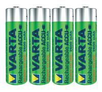 4x Varta Rechargeable AA Batteries 2600MAH Accu Power HR6 NiMH Pre-charged