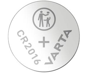 Varta 6016101415 Button Cell Lithium CR2016 3V High Energy 5 Pack