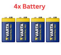 Varta 9V Industrial Pro Alkaline Batteries MN1604 6LR61 Smoke Alarm LR22 UK New