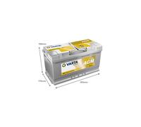 VARTA A5 AGM VRLA 12V 95AH 850A Start Stop Car Battery Fits JAGUAR BMW AUDI