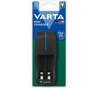 VARTA 57656 MINI CHARGER FOR AA & AAA SMART SWITCH OFF NO BATTERIES INCLUDED NEW