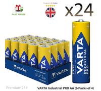 Varta Industrial AA Alkaline Batteries Pack of 4