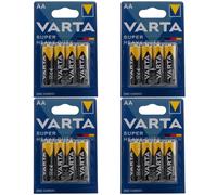 Varta Super Heavy Duty Battery AA - 4 Pcs