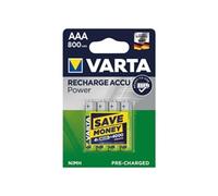 Varta AAA Rechargeable Accu Batteries Nimh 800 mah