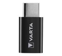 VARTA Adapter Micro USB to USB C, fast charging 3 A, tablets, smartphones | charging and syncing, charge & sync for laptops, sat nav, E-Reader, -Headsets, overcharge and reverse-polarity protection