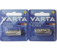 Varta Alkaline Photo Battery, 12 Volt, V 23 GA, LR 23, LRV 08, 4223, Pack of 2