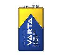 Varta Alkaline Spare Batteries 6LR61 9V High Energy,