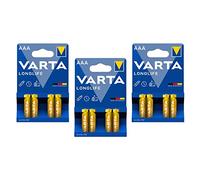 Varta Longlife AAA Battery (Pack of 4) 04103101414