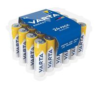VARTA Energy AA Mignon LR06 Alkaline Batteries - Made in Germany - ideal for radios and wall clocks, 24 Count (Pack of 1)