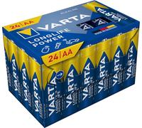 VARTA Batteries AA, Pack of 24Cube, Longlife Power, Alkaline
