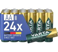 VARTA Power on Demand Ready2Use Pre-Charged AA Mignon (2100 mAh Ni-Mh Battery, Rechargeable without Memory Effect, Ready to Use) Pack of 24