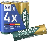 VARTA Ready2Use pre-charged rechargeable AA Mignon Ni-Mh battery (4-pack, 2,100 mAh), rechargeable without memory effect - ready for immediate use