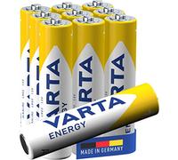 VARTA 10 x VARTA AAA 4103 - Batteries (Alkaline, Cylindrical, 1.5 V, 4.45 cm, 1.05 cm, 11 g) Blue