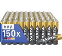 VARTA Batteries AAA, Pack of 150, Power on Demand, Alkaline