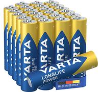 VARTA Longlife Power AAA Micro LR03 Battery (24 Pack) Alkaline Battery - Made in Germany - Ideal for Toy Torch Controllers and Other Battery-Operated Devices