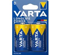 Varta Alkaline Battery Longlife Power D 1.5V – Pack of 2 (4920121422)